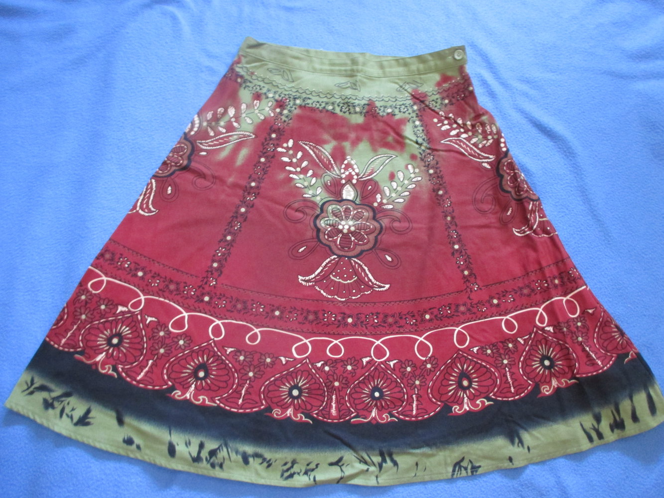 NEU * Glitzer * Blüten * Blumen * Flower- Power Print * Folklore * Gipsy * Goa * Trachten * Volksfest * A- Linie * Teller * Rock 