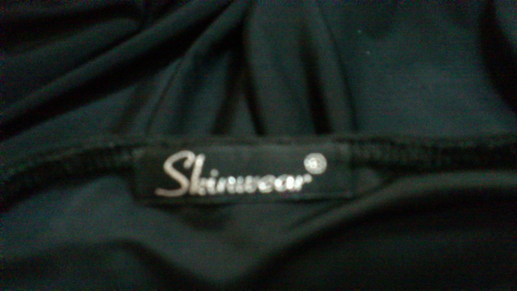 Schwarzes festliches Kleid Größe XS S M 34 36 38 knielang Skinwear Schleife