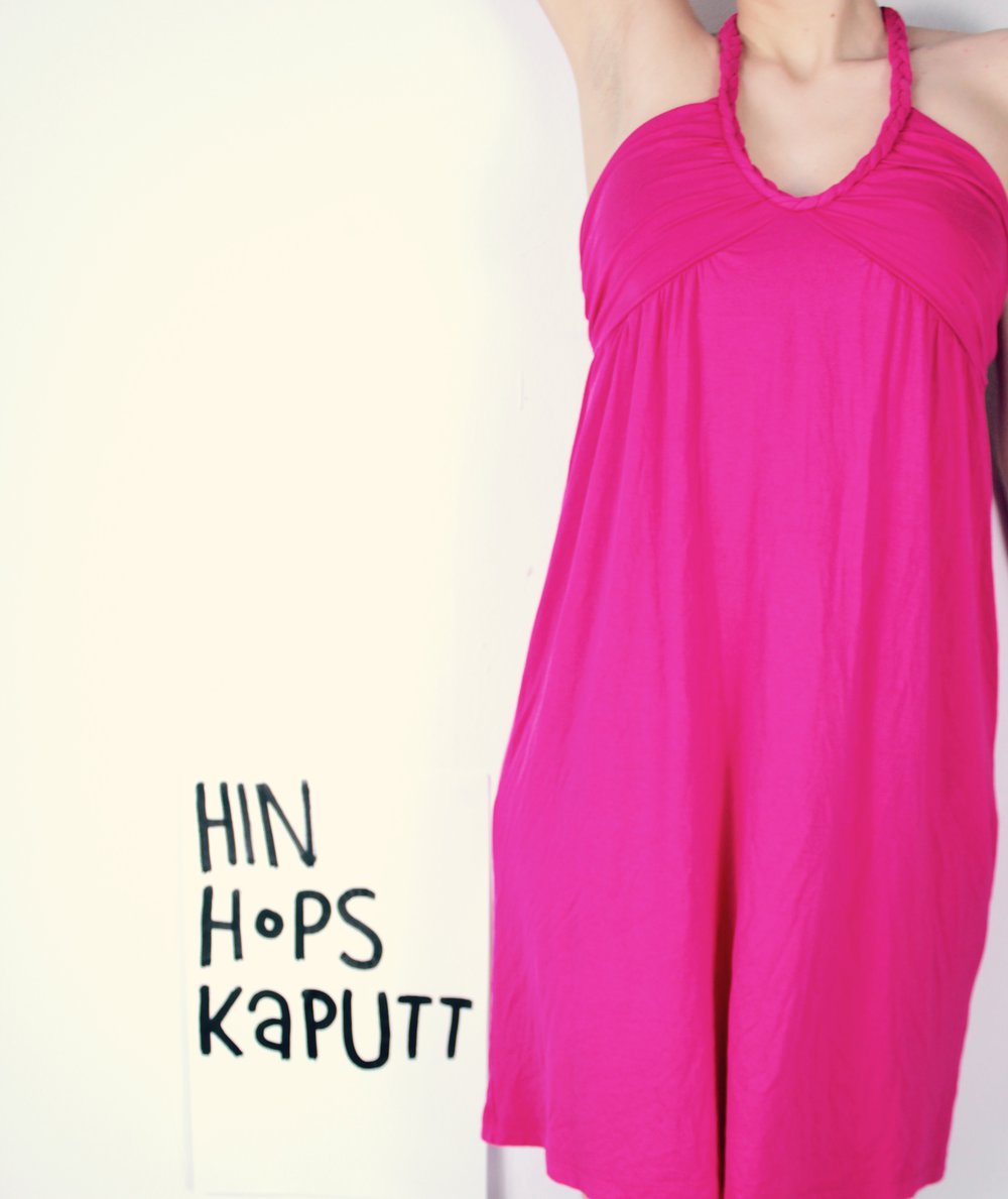 pinkes Partykleid Sommerkleid pink cockrailkleid Strandkleid urlaub partyoutfi