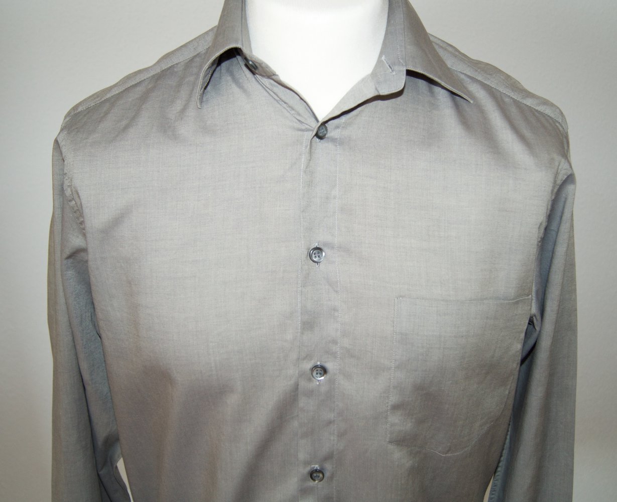 Hugo Boss Herren-Hemd - Gr. 38 - Langarm-Hemd