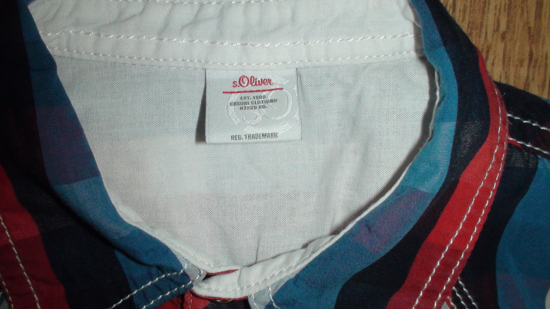 S.Oliver Hemd für Jungs Gr.116/122