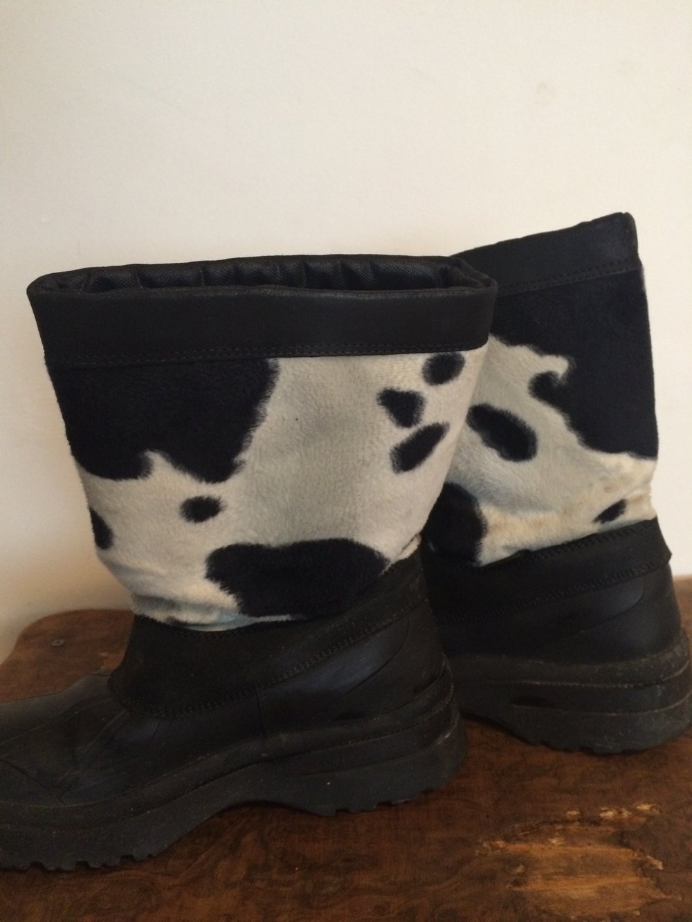 Snowboots Kuhfell Winter Profil warm