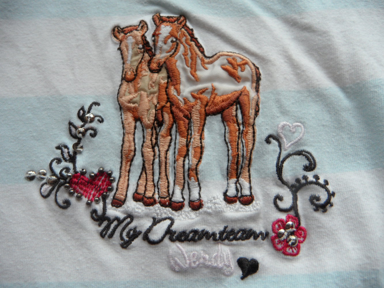 Salt and Pepper Wendy Pferde-T-Shirt 116/122