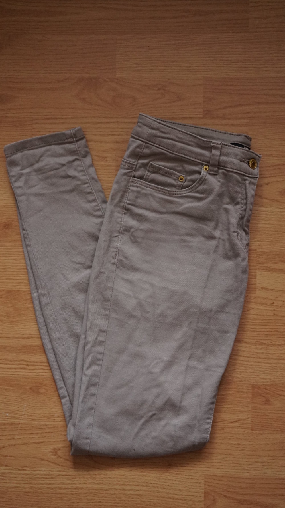 graue Hose H&M Skinny Gr. 36