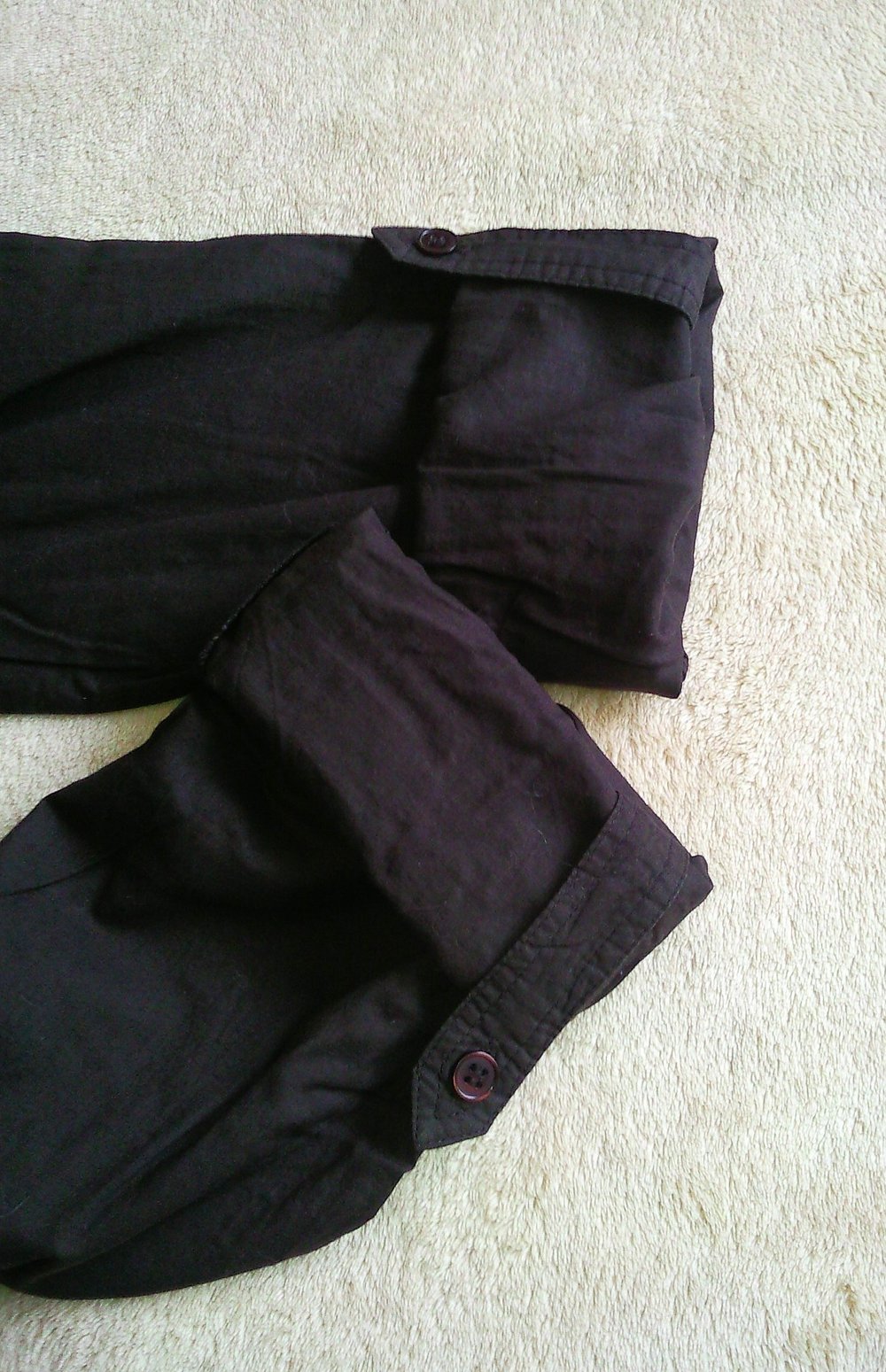 Braunes langes Hemd von 