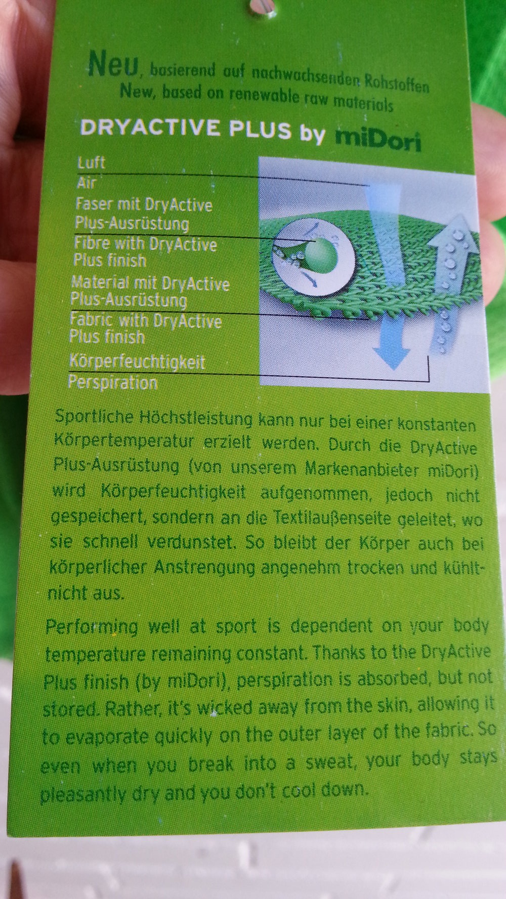 Neues dryplus Shirt von Tchibo M/L uniSEX