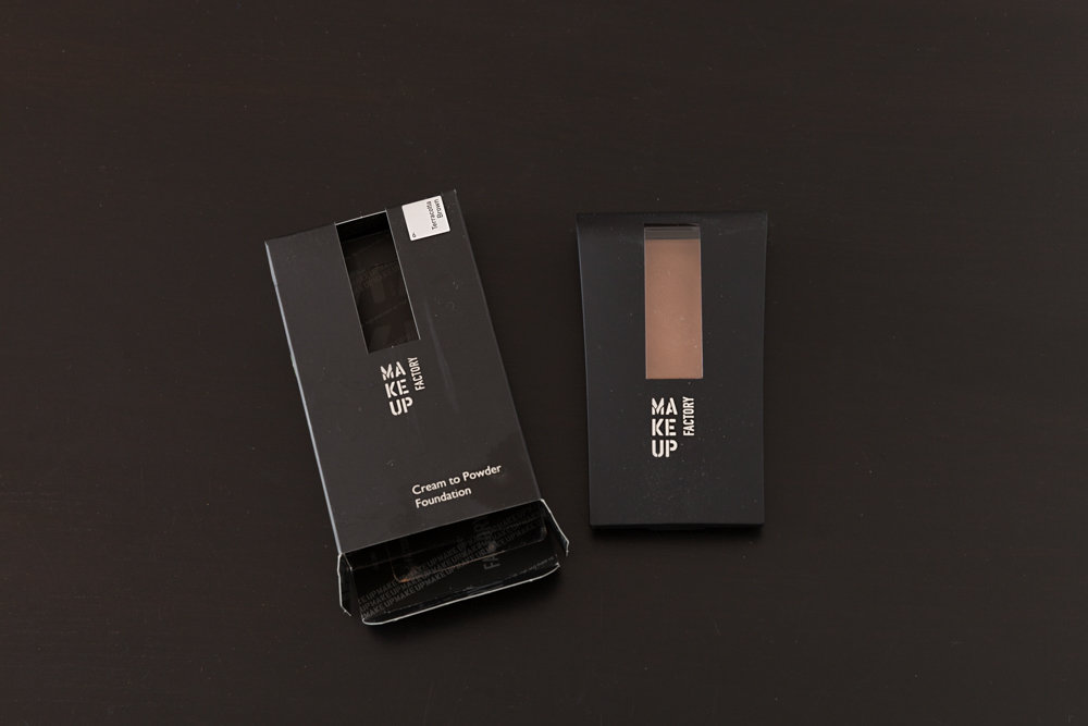 Make up Factory Cream to Powder Foundation Terracotta Brown 6