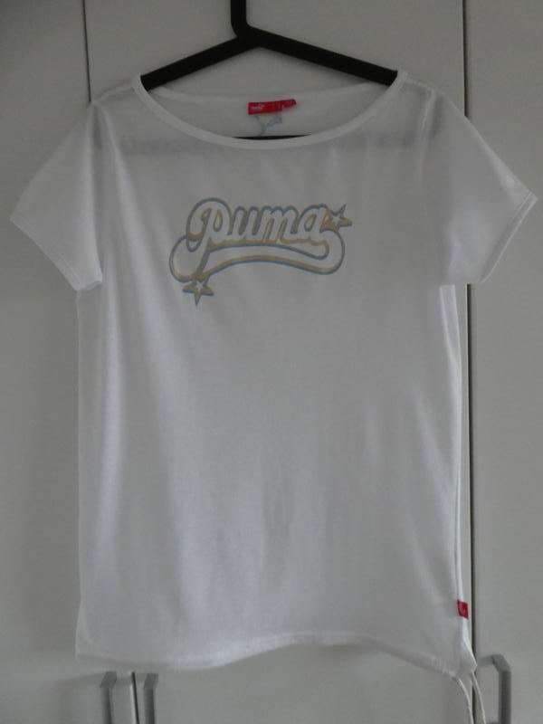 NEU – Puma  – T-Shirt, weiß mit Aufdruck
