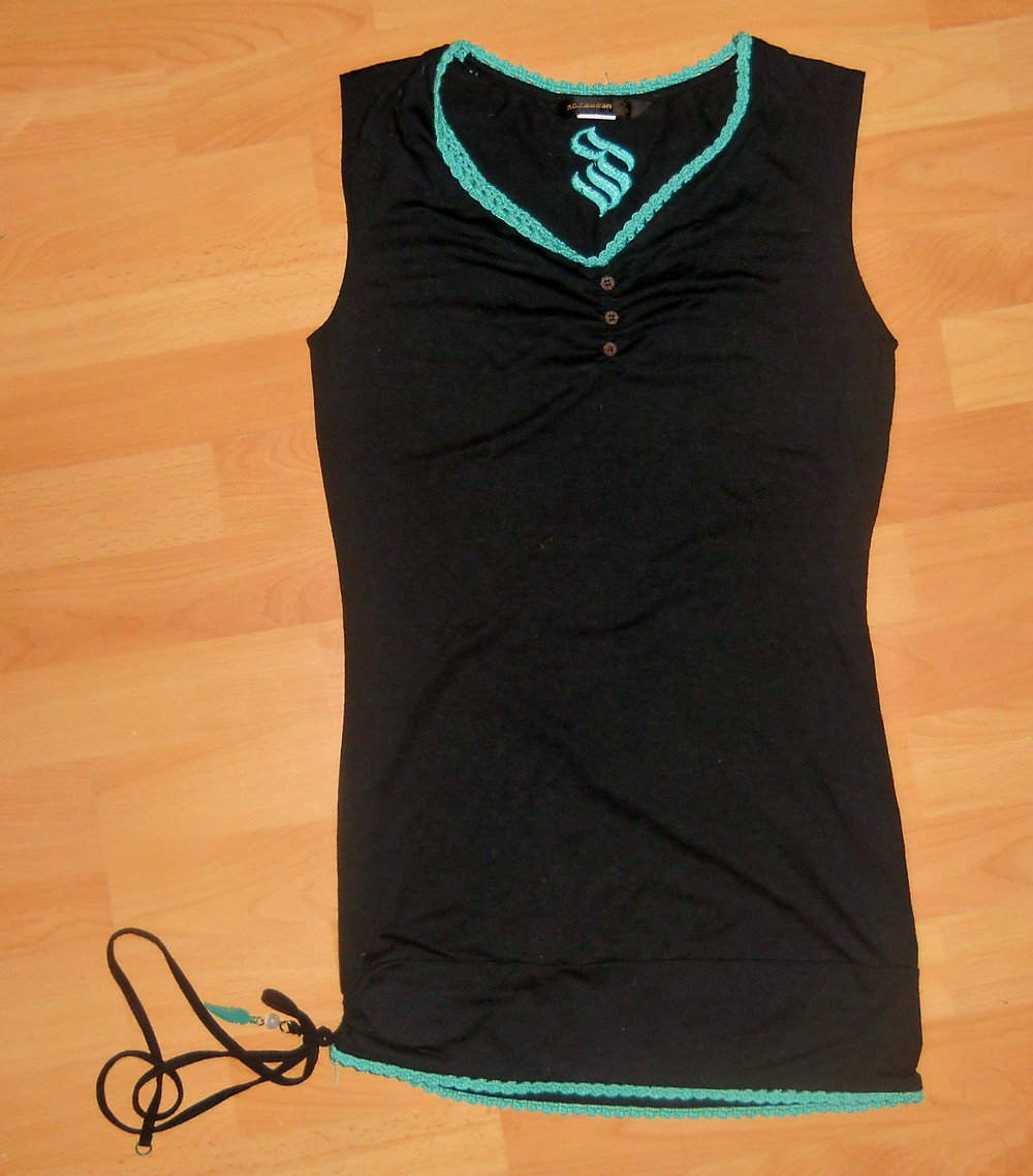 Rocawear- tolles. langes T-Shirt Gr. M eher S