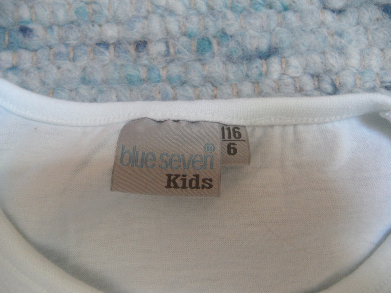 blue seven zartblaues T-Shirt 116