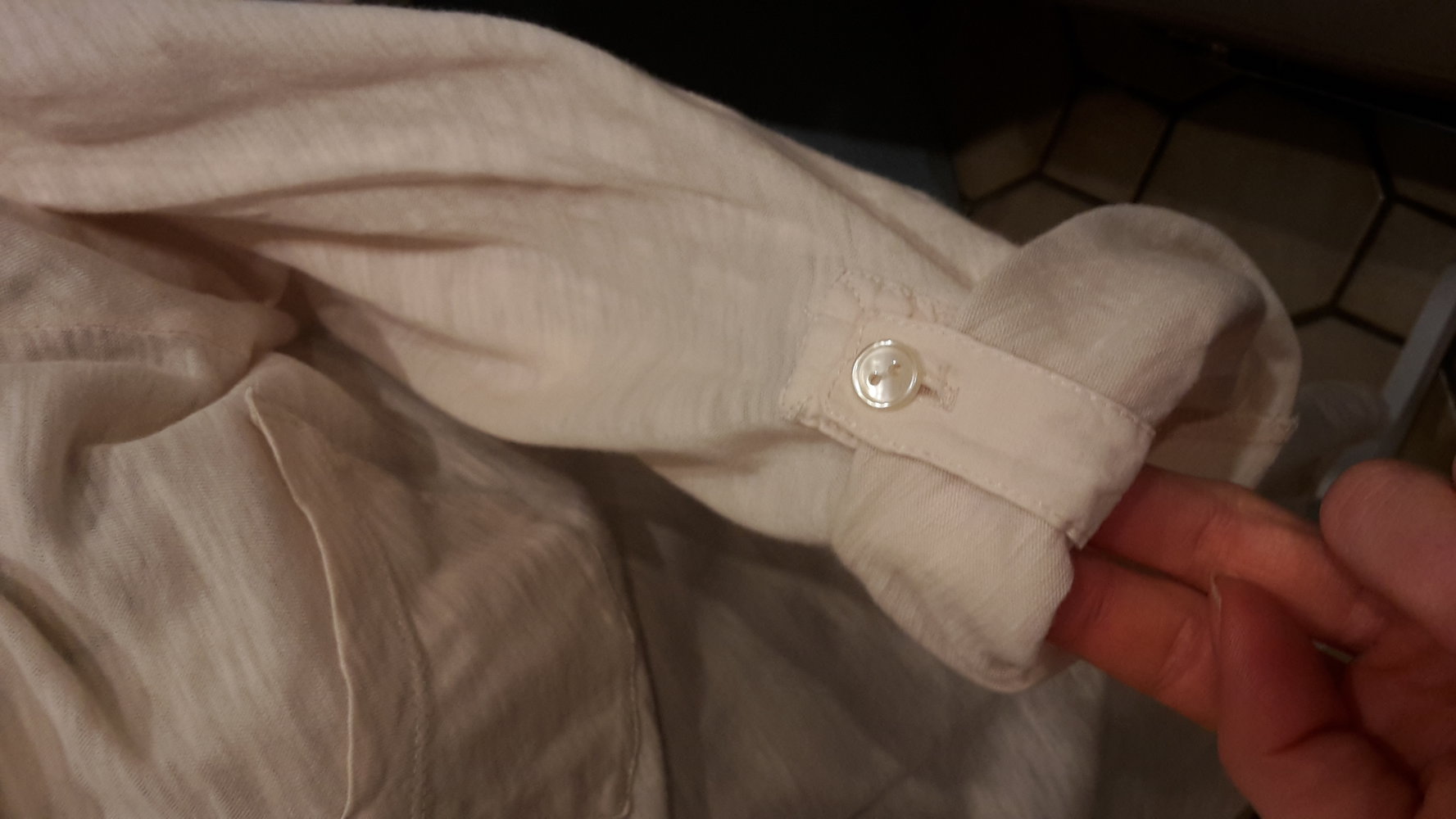 rosa rose lang Shirt longsleeve grM/38 leicht dreiviertelarm chic