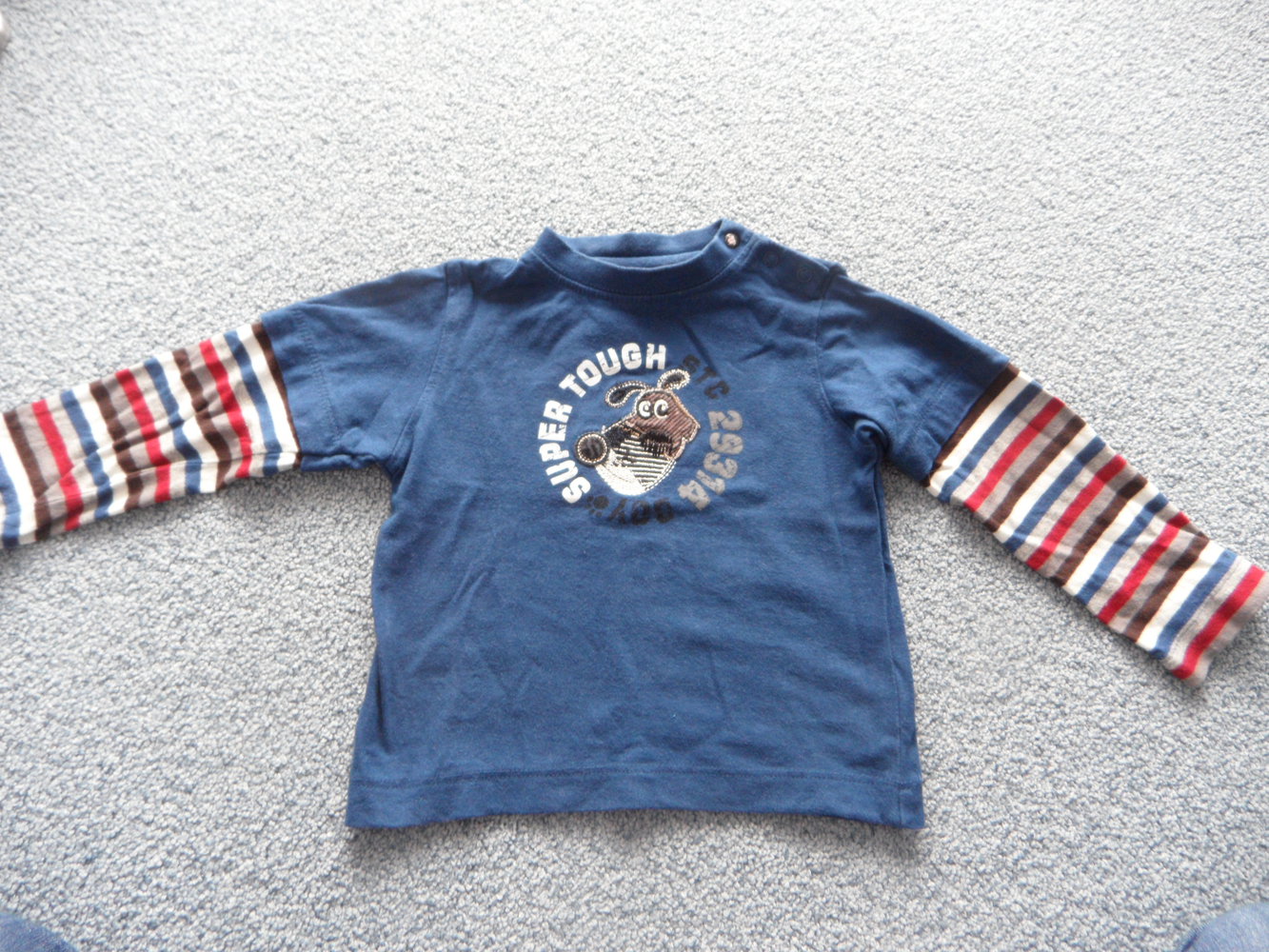 Staccato süßes Langarmshirt Lagenlook Hund