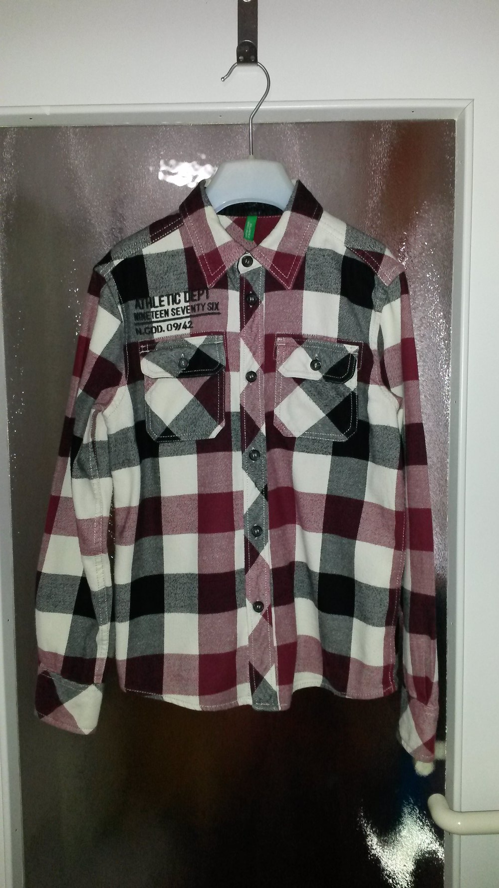 60. Karohemd von United Colors of Benneton, Gr. 140