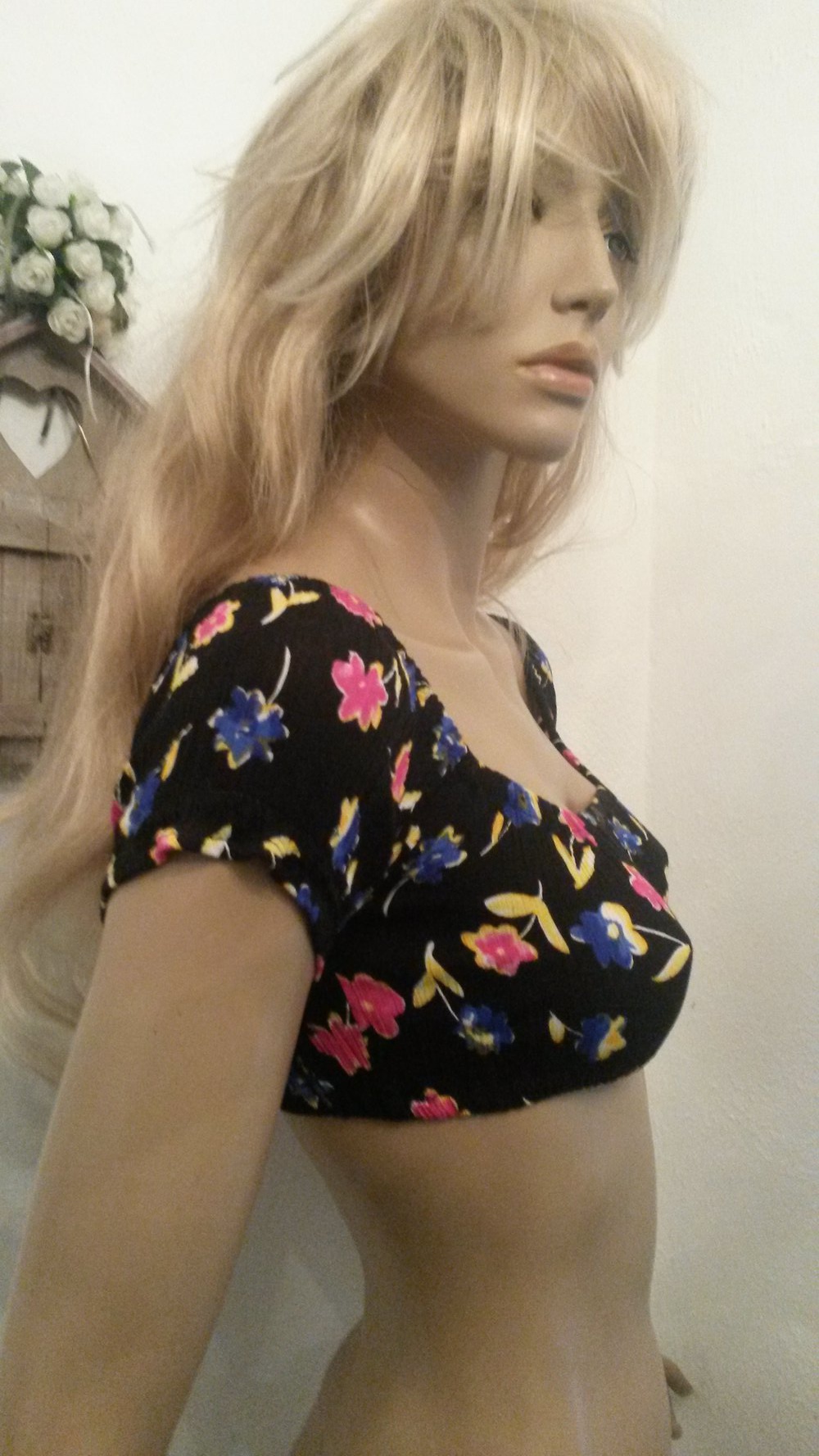 Oberteil im Carmen- Style