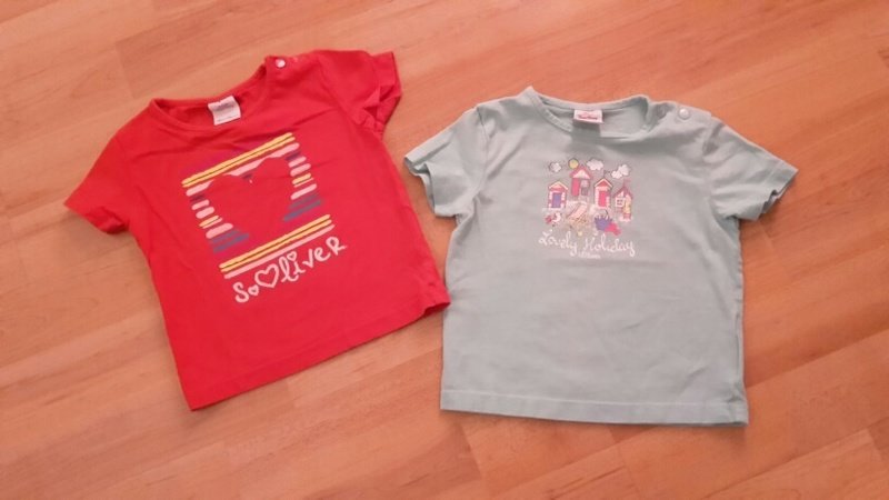 Zwei T- Shirts von s.oliver in Größe 68