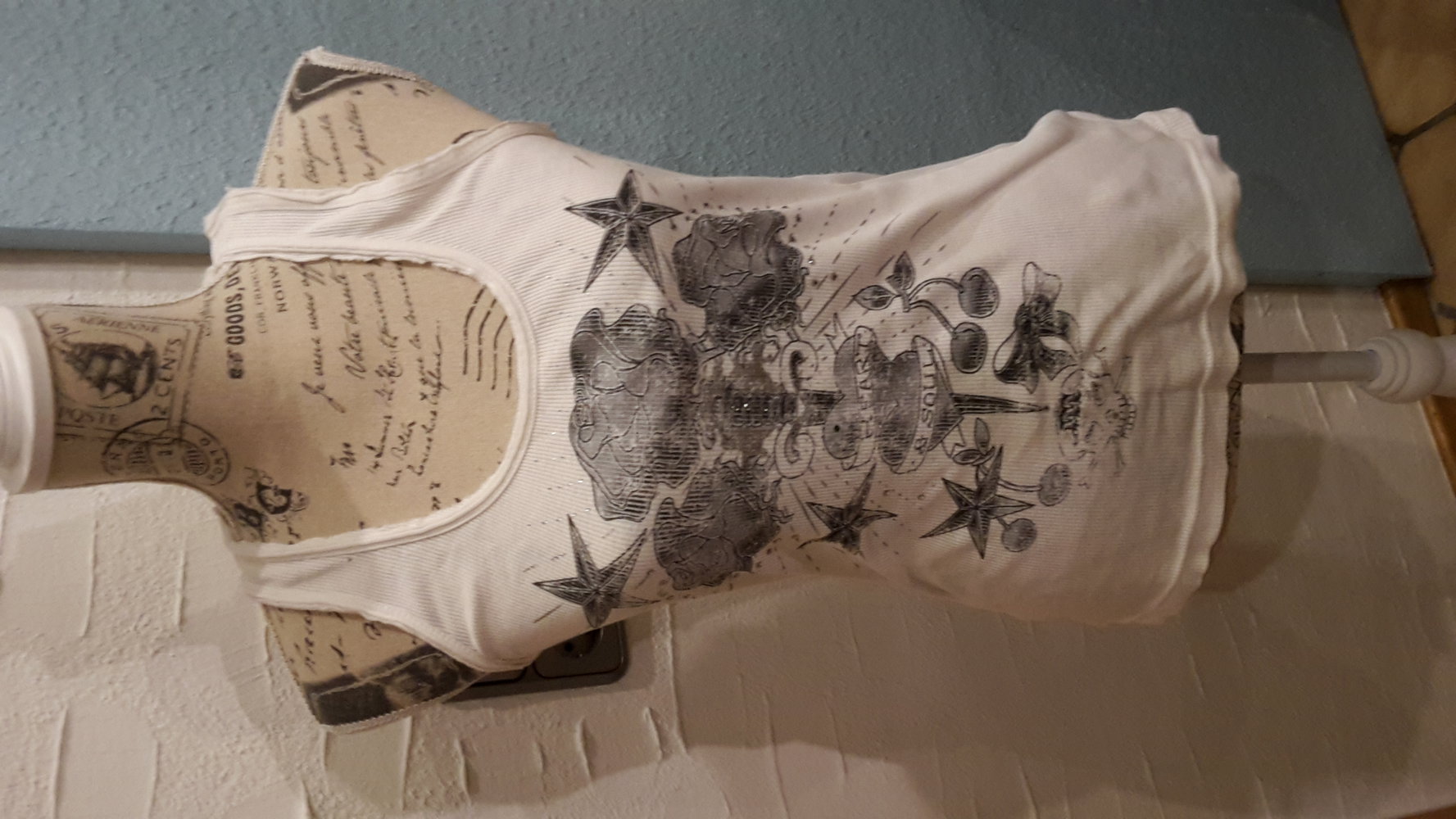 Rip Top, Flügel Rückendruck