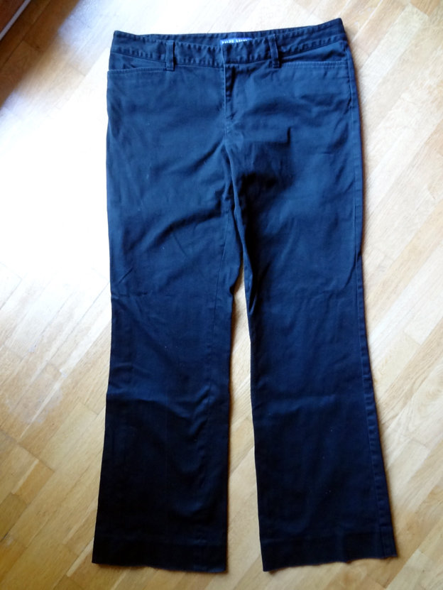 Ralph Lauren Chino Gr. 12, 38 40 schwarz Hose Stoff