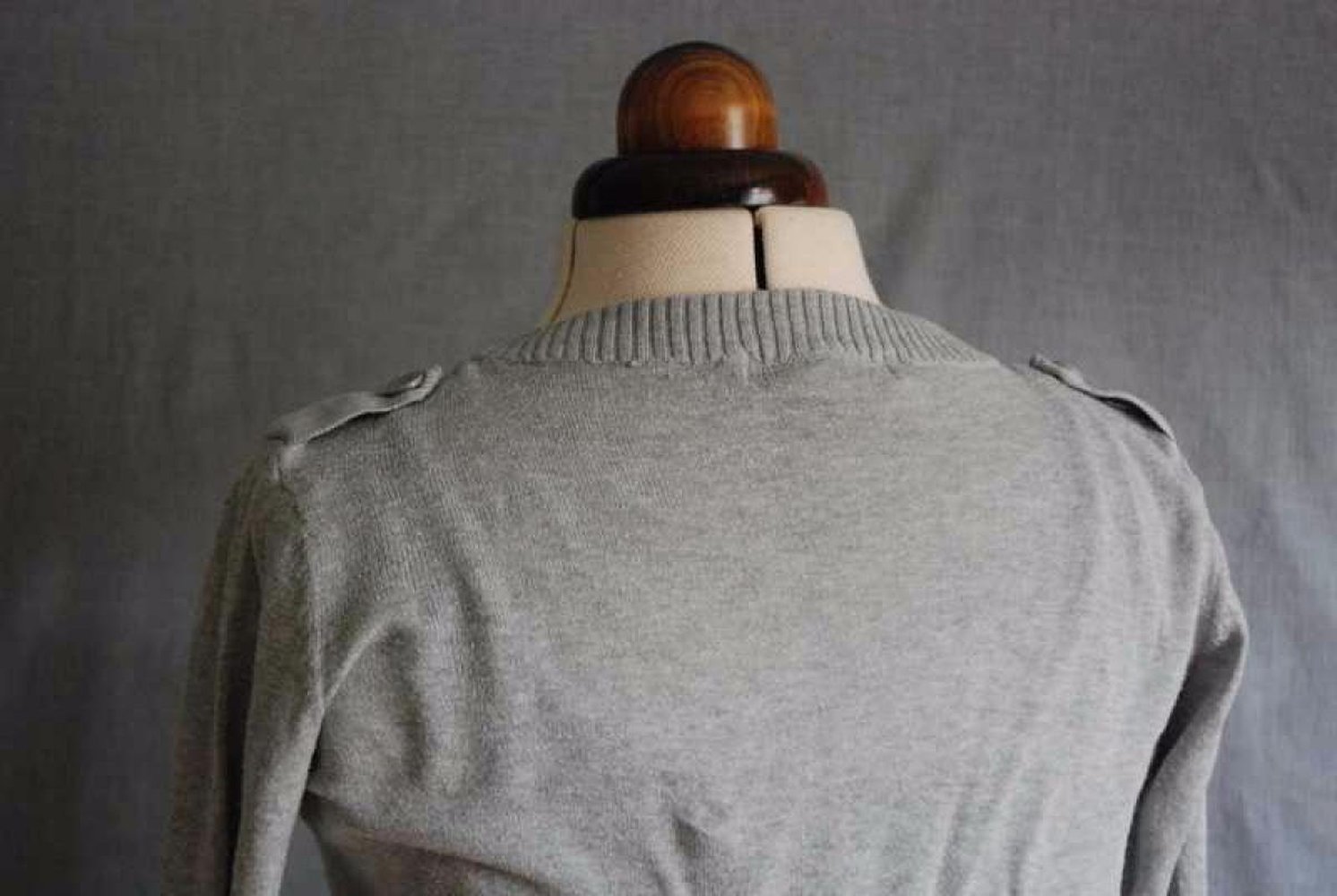 hellgrauer Longcardigan langer Cardigan Strickjacke Strickweste