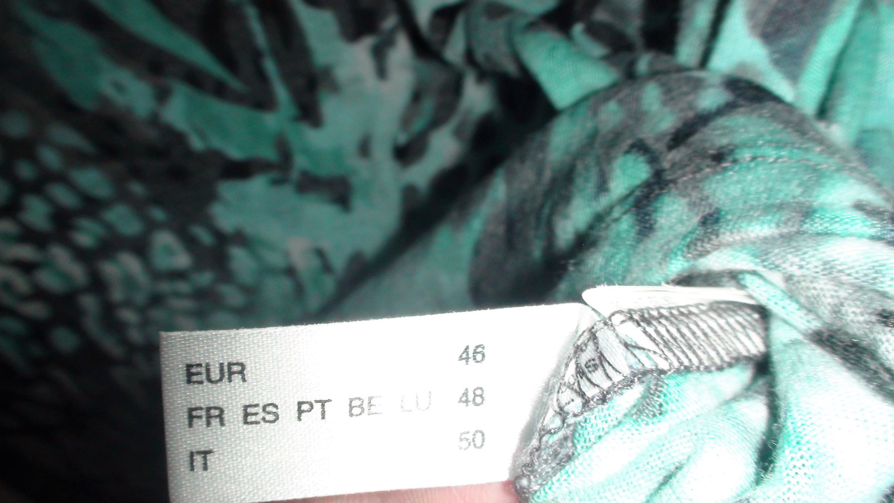 Langarmshirt mit 3/4 Ärmel Gr.46