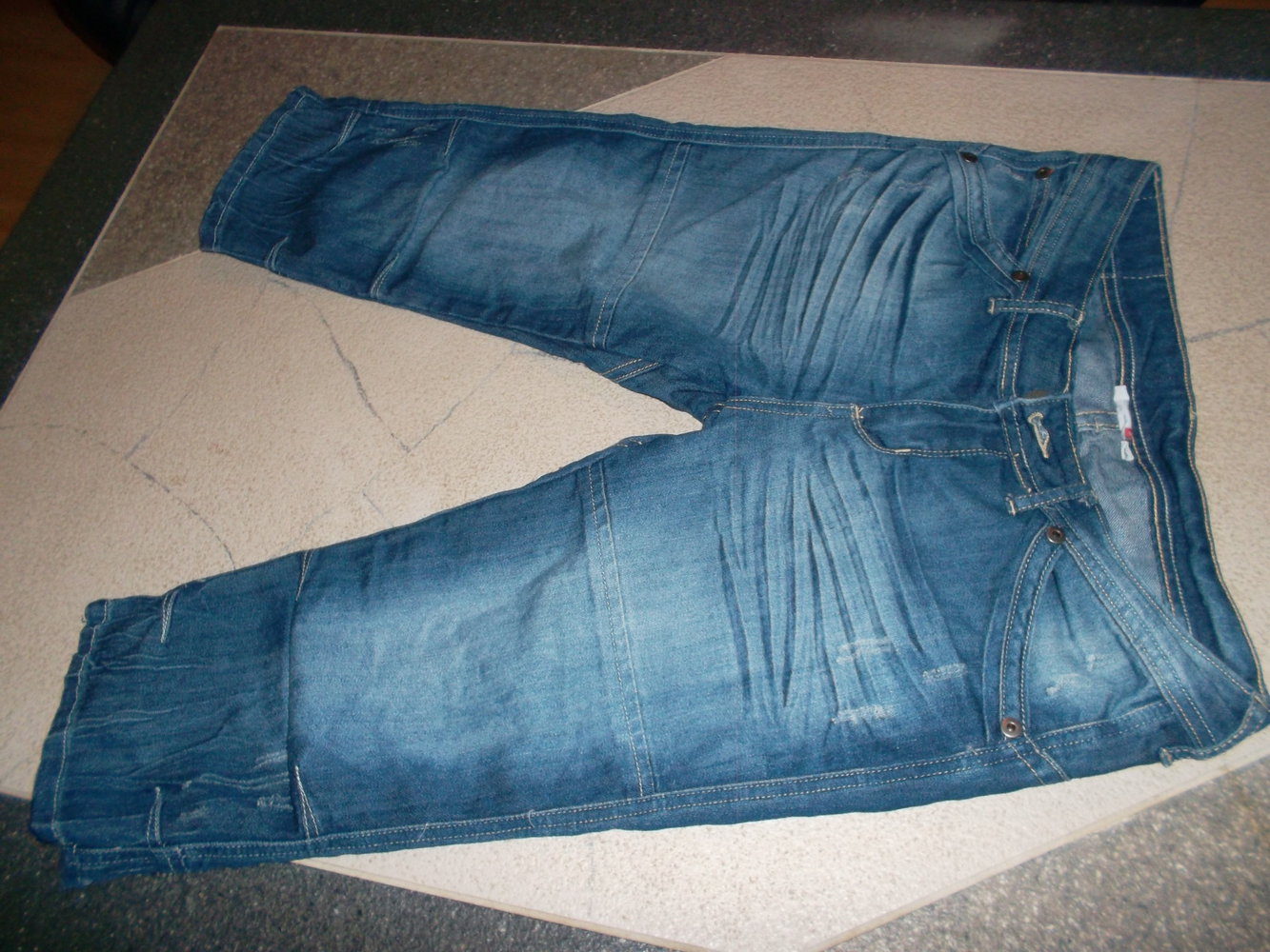 blaue jeanshose,gr. 38