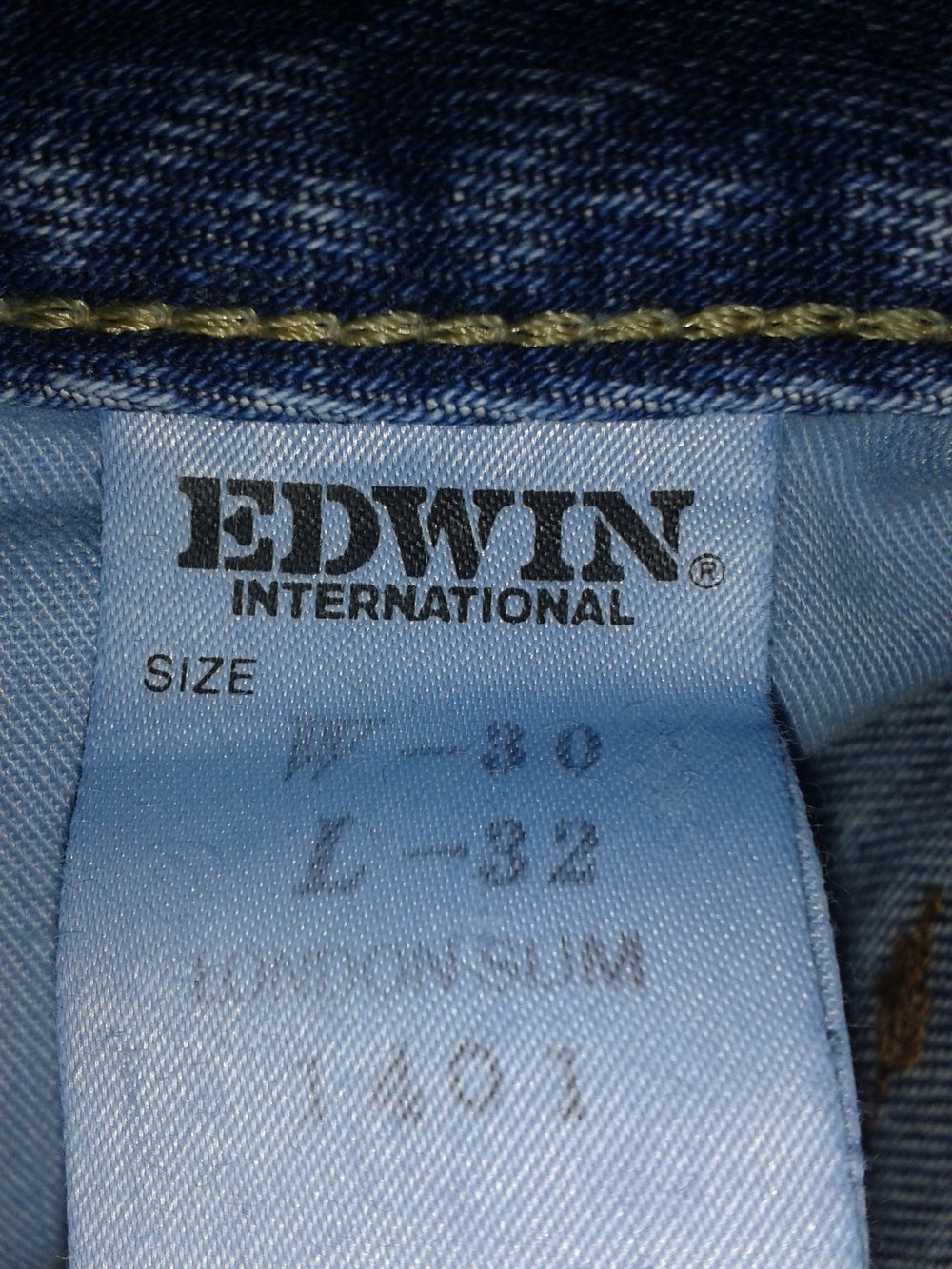 Sehr schöne Jeans - Hose mit hohem Bund Gr. W- 30, L - 32