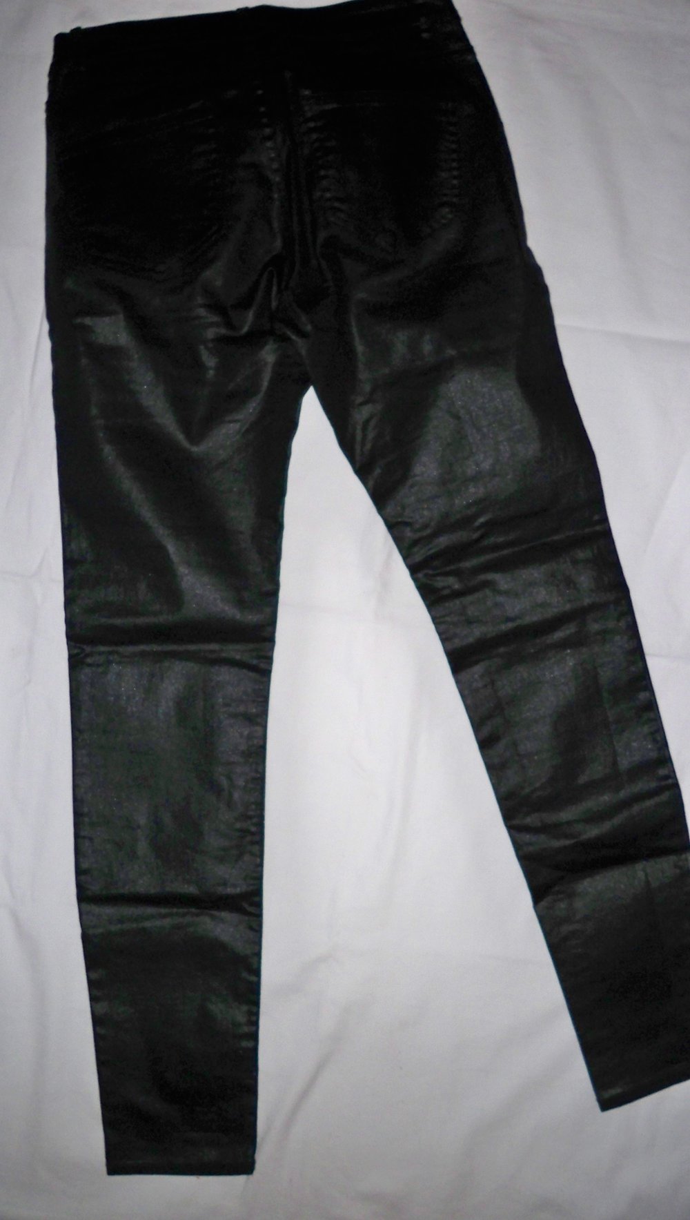 Tolle glänzende schwarze Jeans !