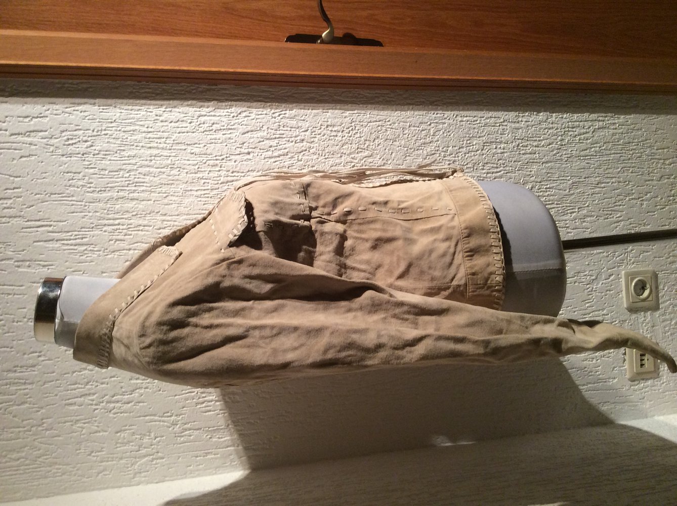 GAUDI Gaudi Lederjacke neu zum schnüren nude hellbraun Größe 36