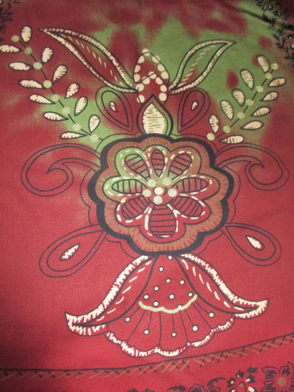 NEU * Glitzer * Blüten * Blumen * Flower- Power Print * Folklore * Gipsy * Goa * Trachten * Volksfest * A- Linie * Teller * Rock 