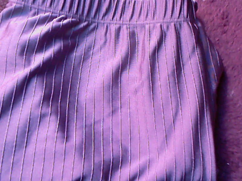 Fitness Jogginghose Gymnastikhose Glanz- Sporthose silbergrau Ripp-Optik Gr.L