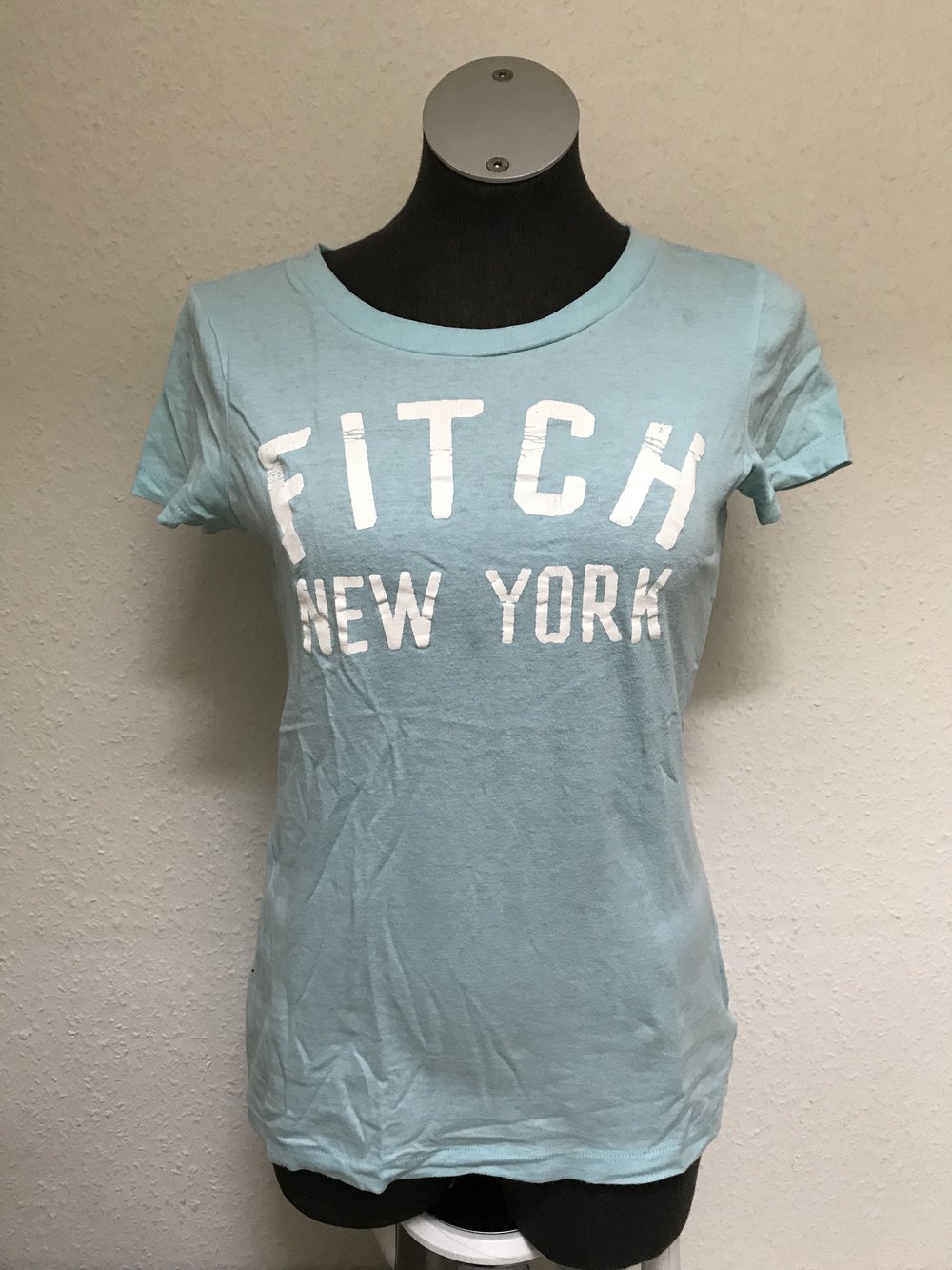 Abercrombie&Fitch Babyblaues T-Shirt