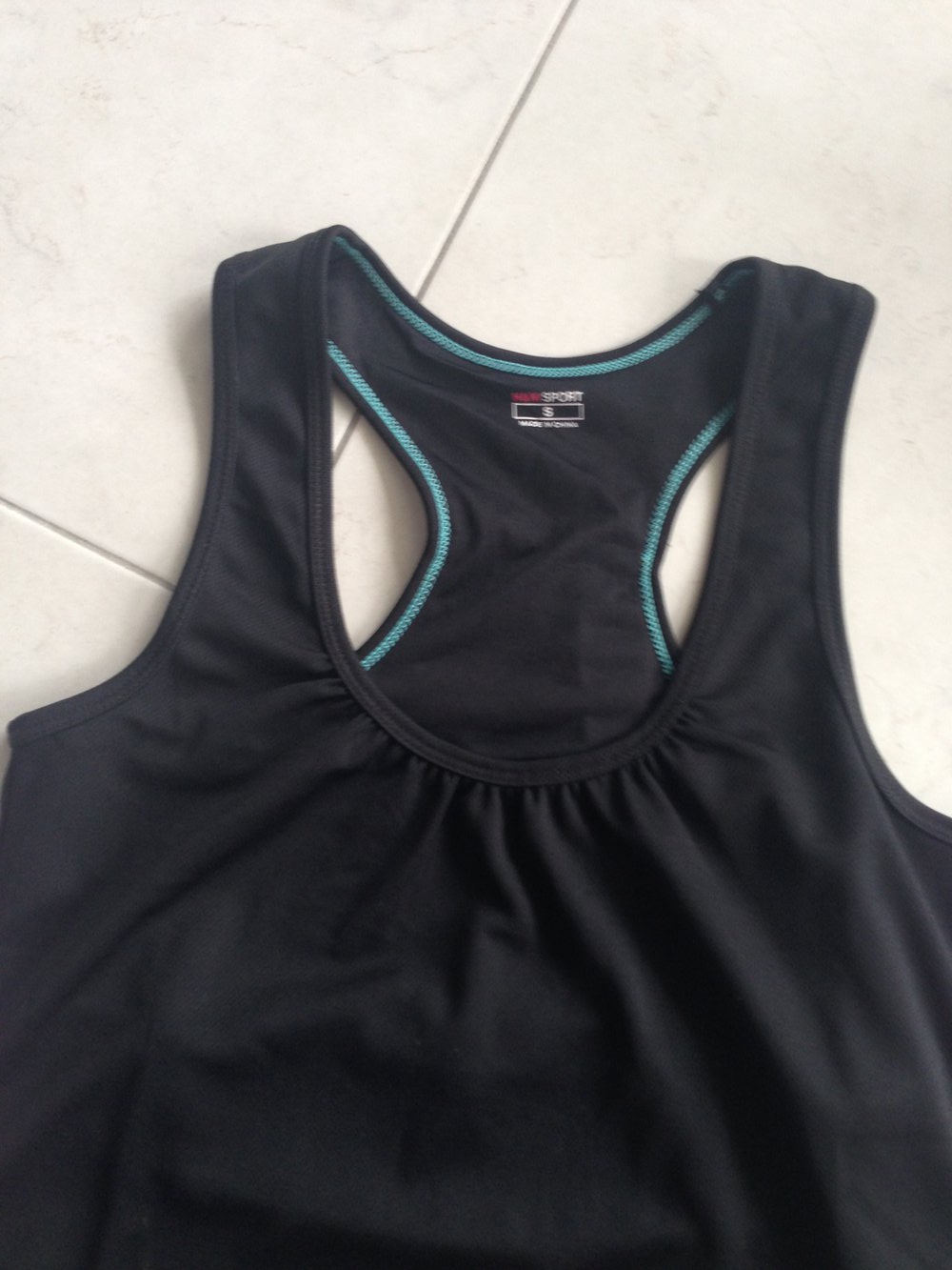 H&M Sporttop schwarz