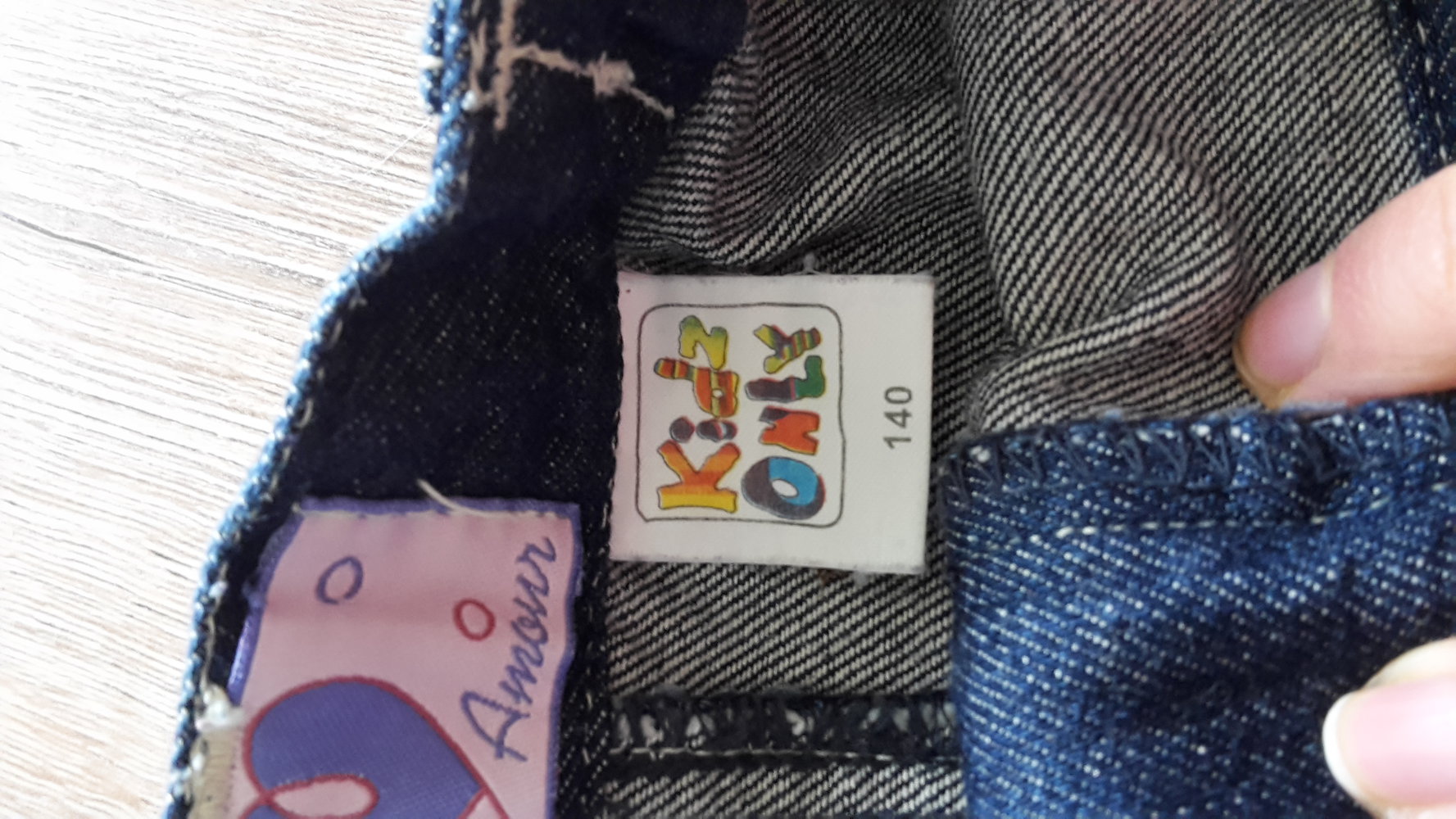 Gr.140 Jeans rock Sommer Mädchen süss