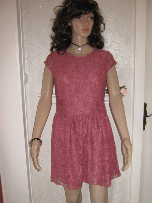 NEU * Edel * Anlass * Party * Disco * Cocktail * Abend * Ausgeh * Lace- Spitzen * Mini- Kleid 