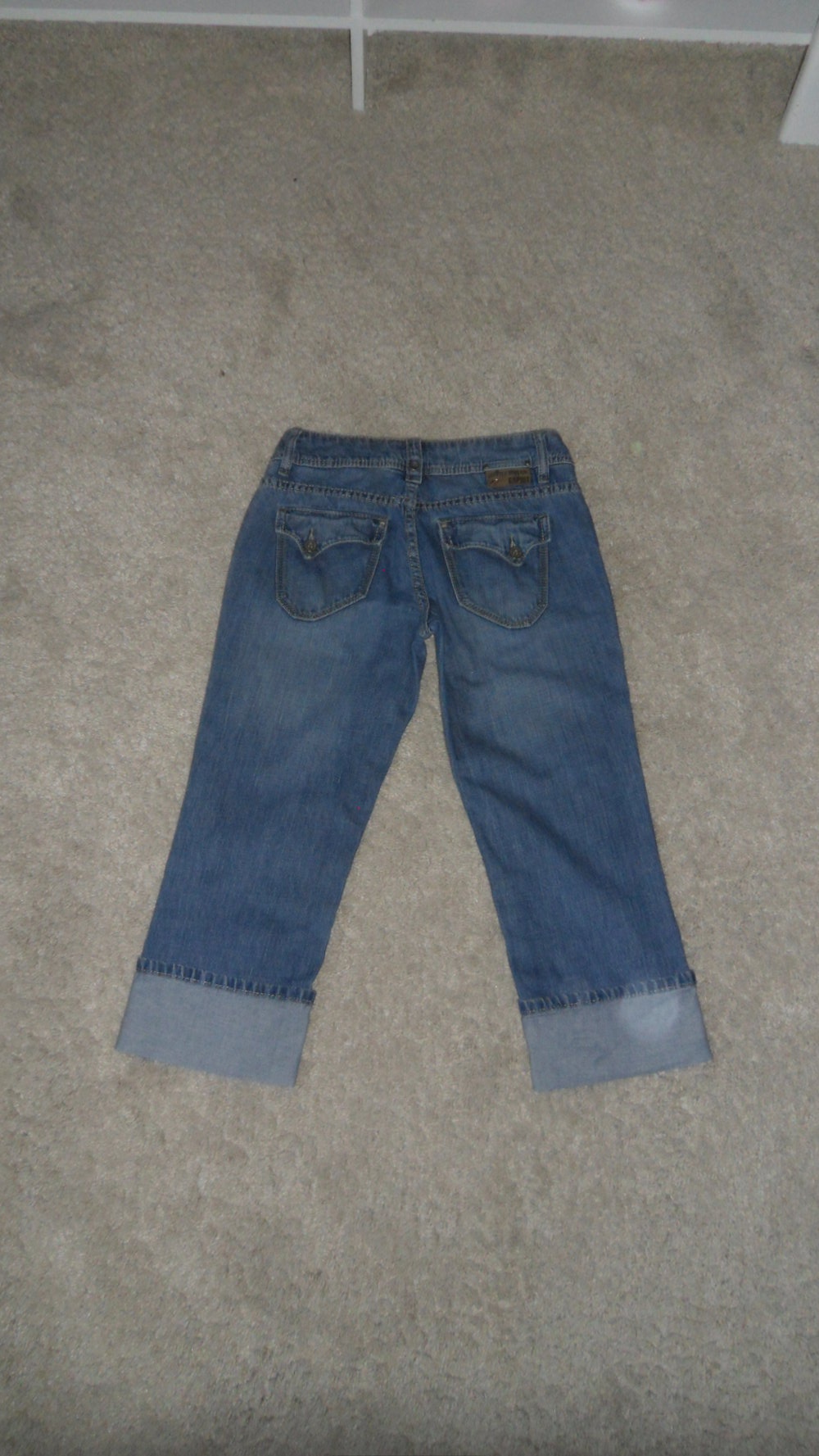 Esprit Jeans - 3/4 - Jeans - 34/36 - tolle Waschung - süßes Design