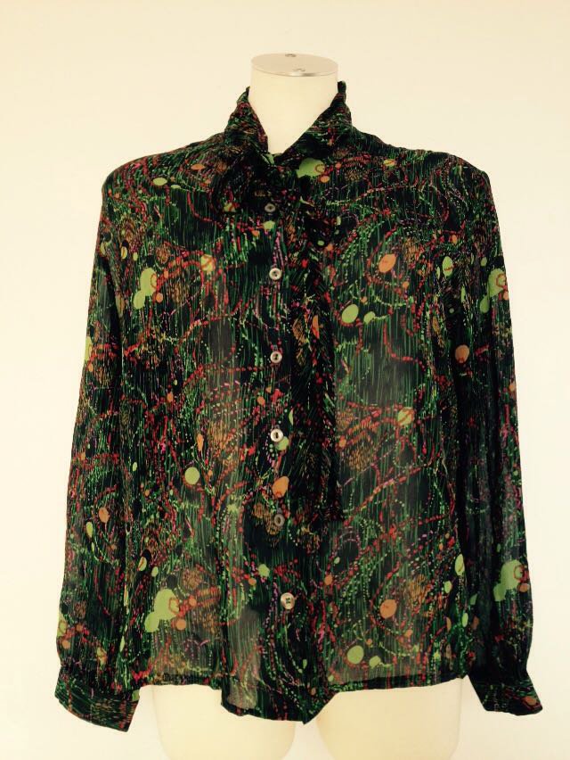 Exclusive Design Vintage Bluse 