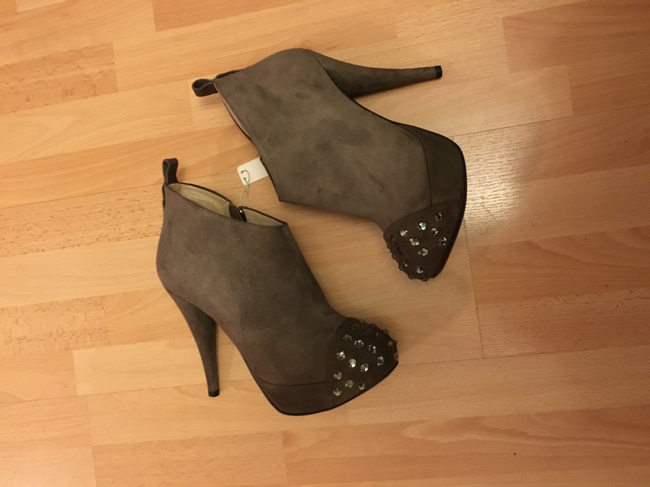 Neue Alberto Guardiani Wildleder Stiefeletten 