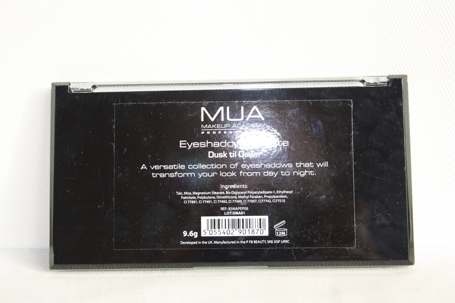 * MUA Lidschatten Palette Dust til Dawn