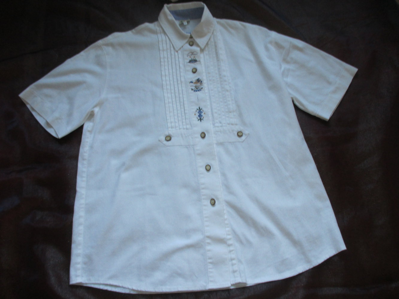 NEU * Original Granny VINTAGE * Nostalgie * Brauchtum * Folklore * Trachten * Volksfest * Oktoberfest * Edelweiss * Blüten * Flower * Stickerei * BLUSE 