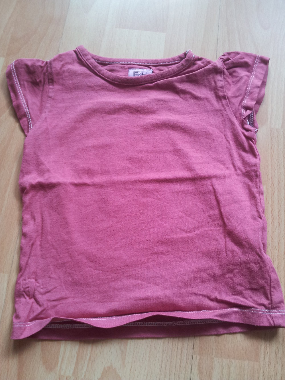 T-Shirt bordeaux Gr. 92