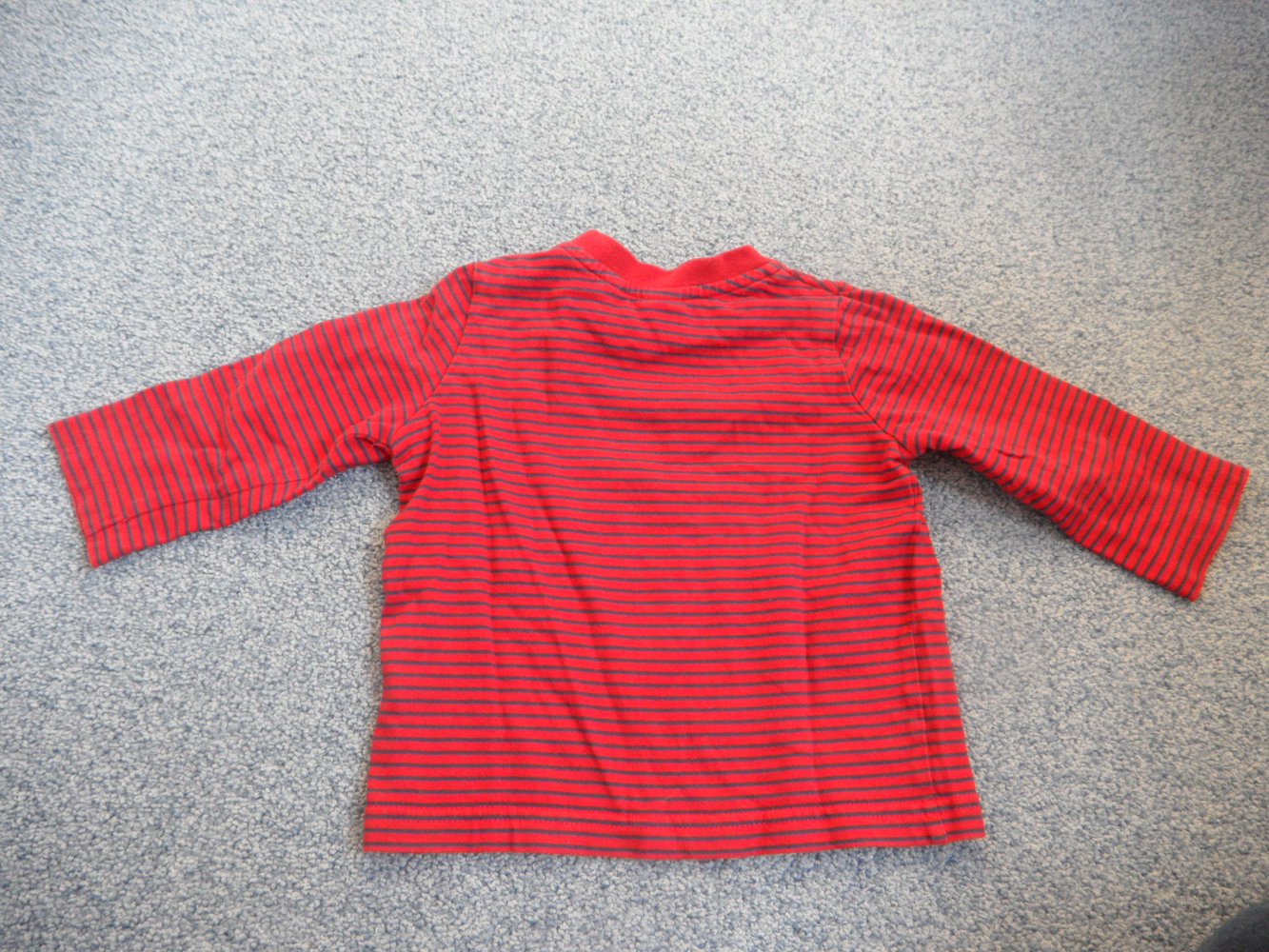 Esprit Langarmshirt Ringel Traktor