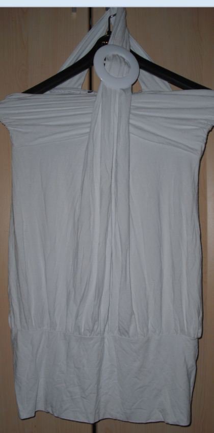 sexy neckholderlongtop minikleid disco 