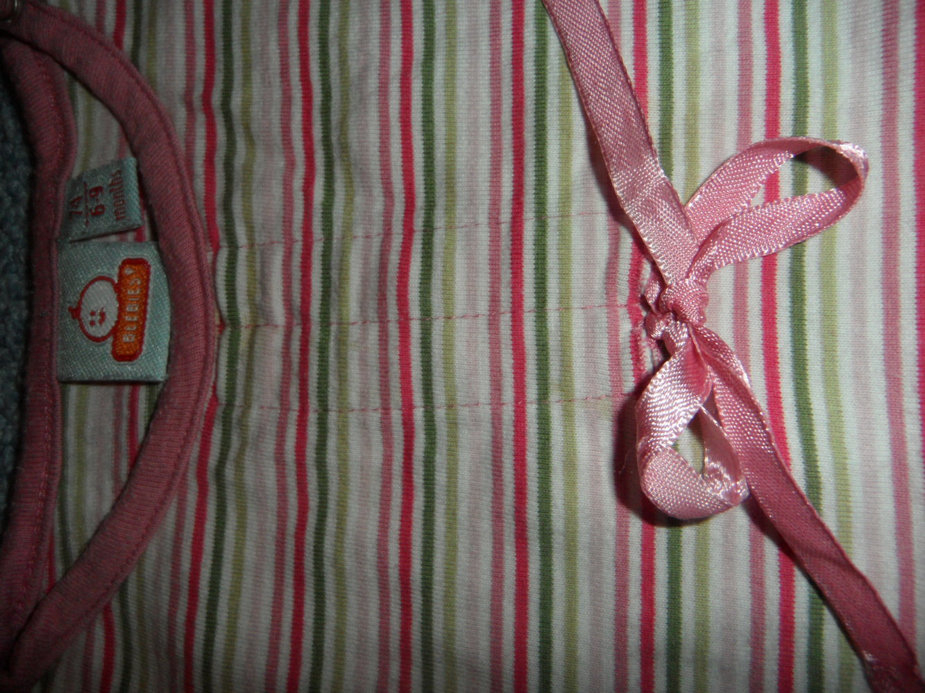 Beebies süßes Langarmshirt geringelt