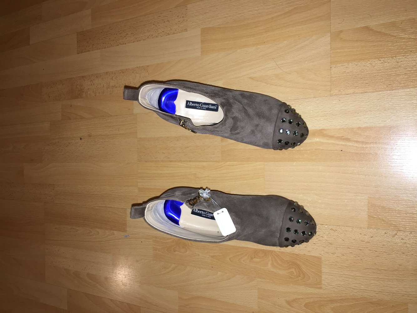 Neue Alberto Guardiani Wildleder Stiefeletten 