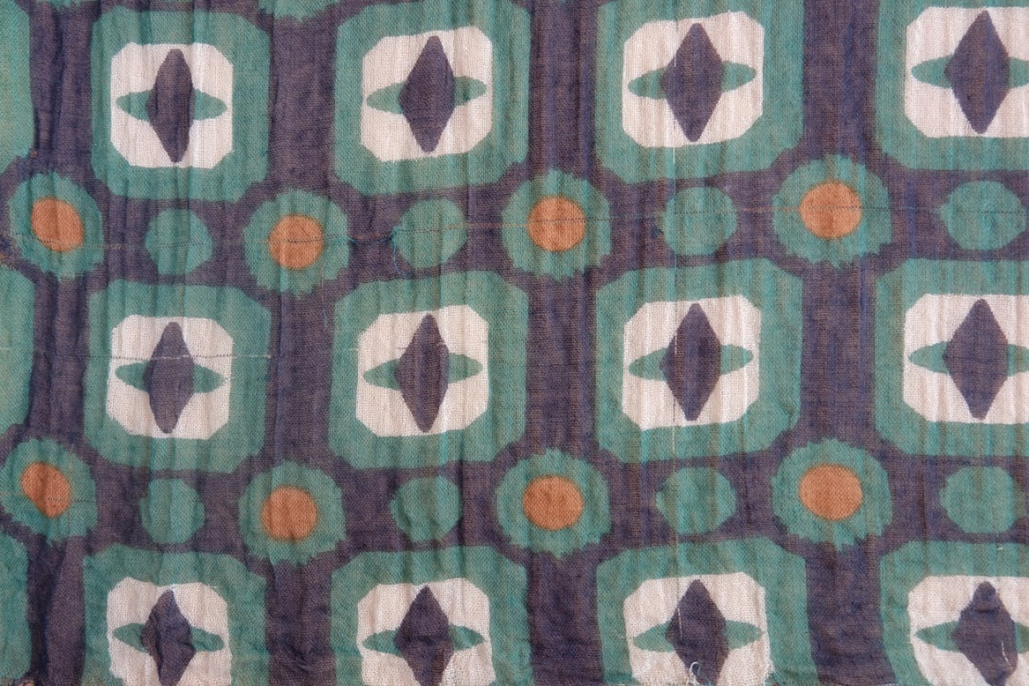 XXL Tuch, Schal, Stola, Jadegrün/ Turkisgrün, Blau, weiss, Camel bedruckt