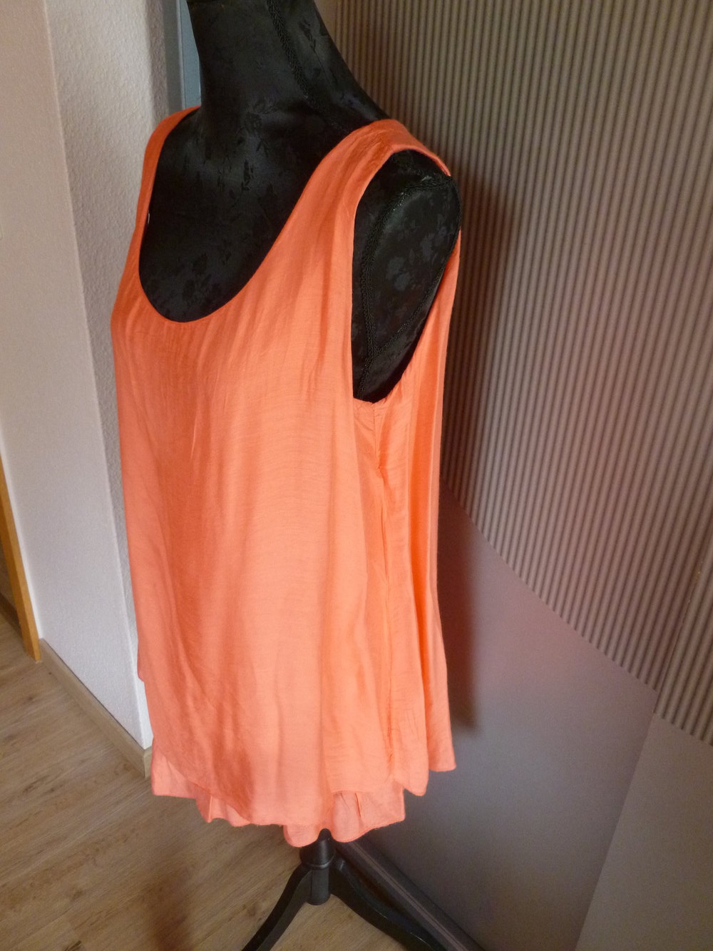 Kleid Shirt korall Made in Italy