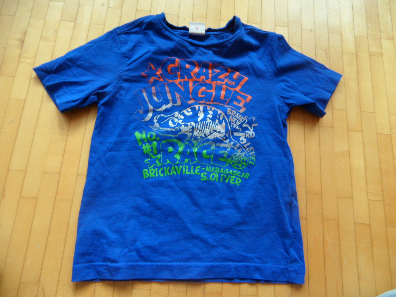 s.Oliver tolles T-Shirt Dschungel Gr. 92/98