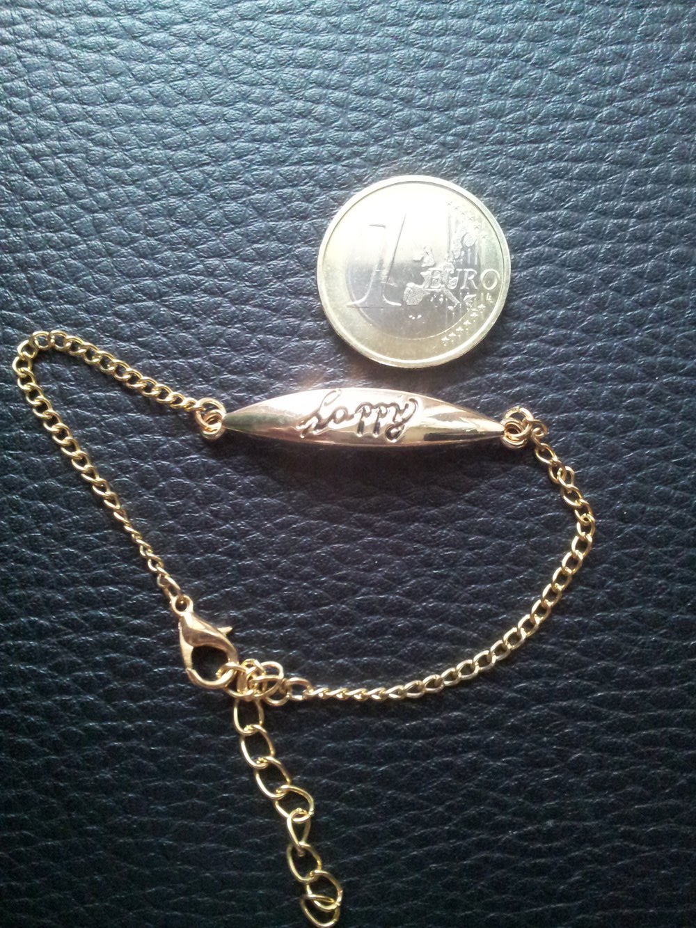 Modeschmuck Armband happy gold 