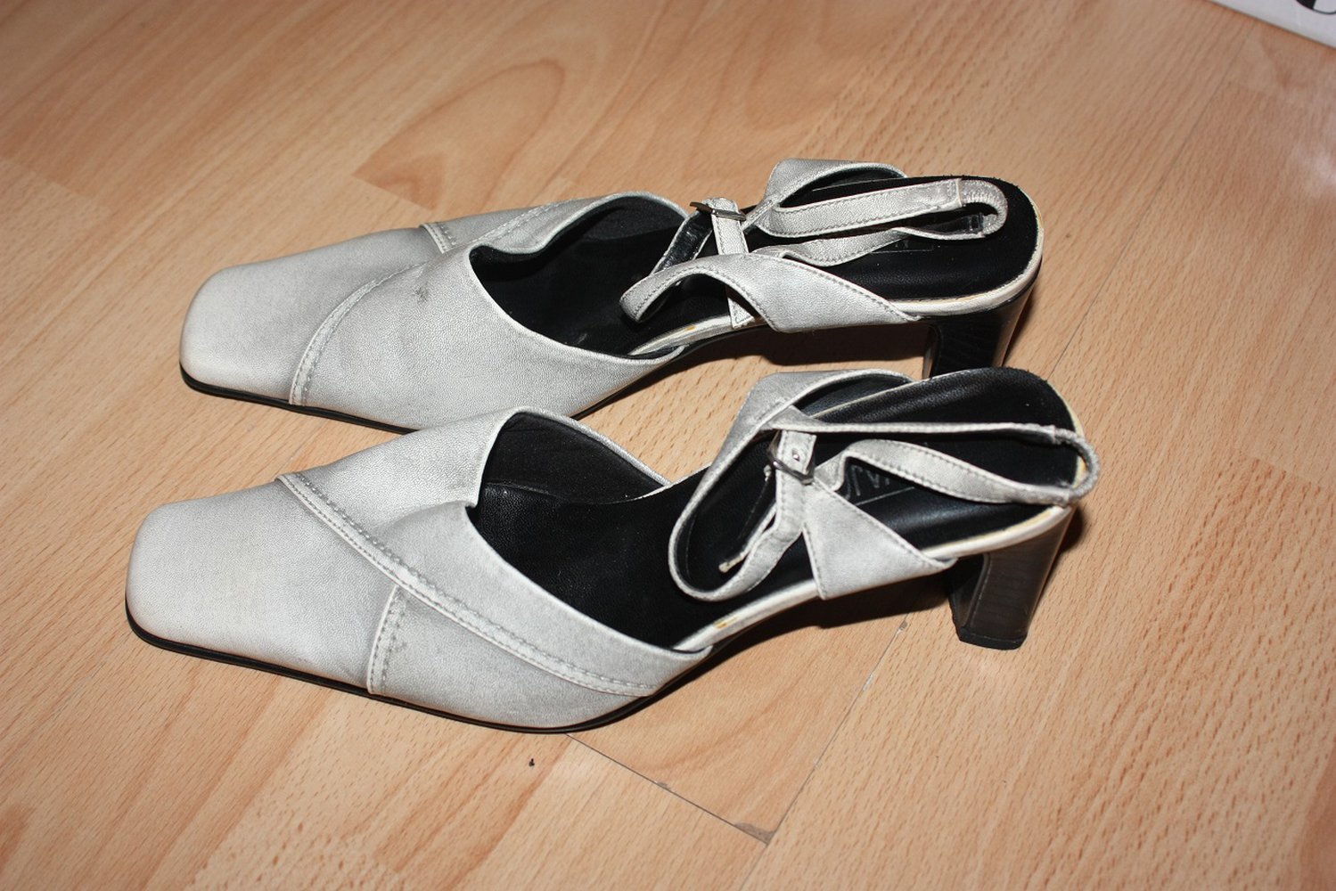 Pumps in Jeans Optik, NEU, Gr. 40, Slingback