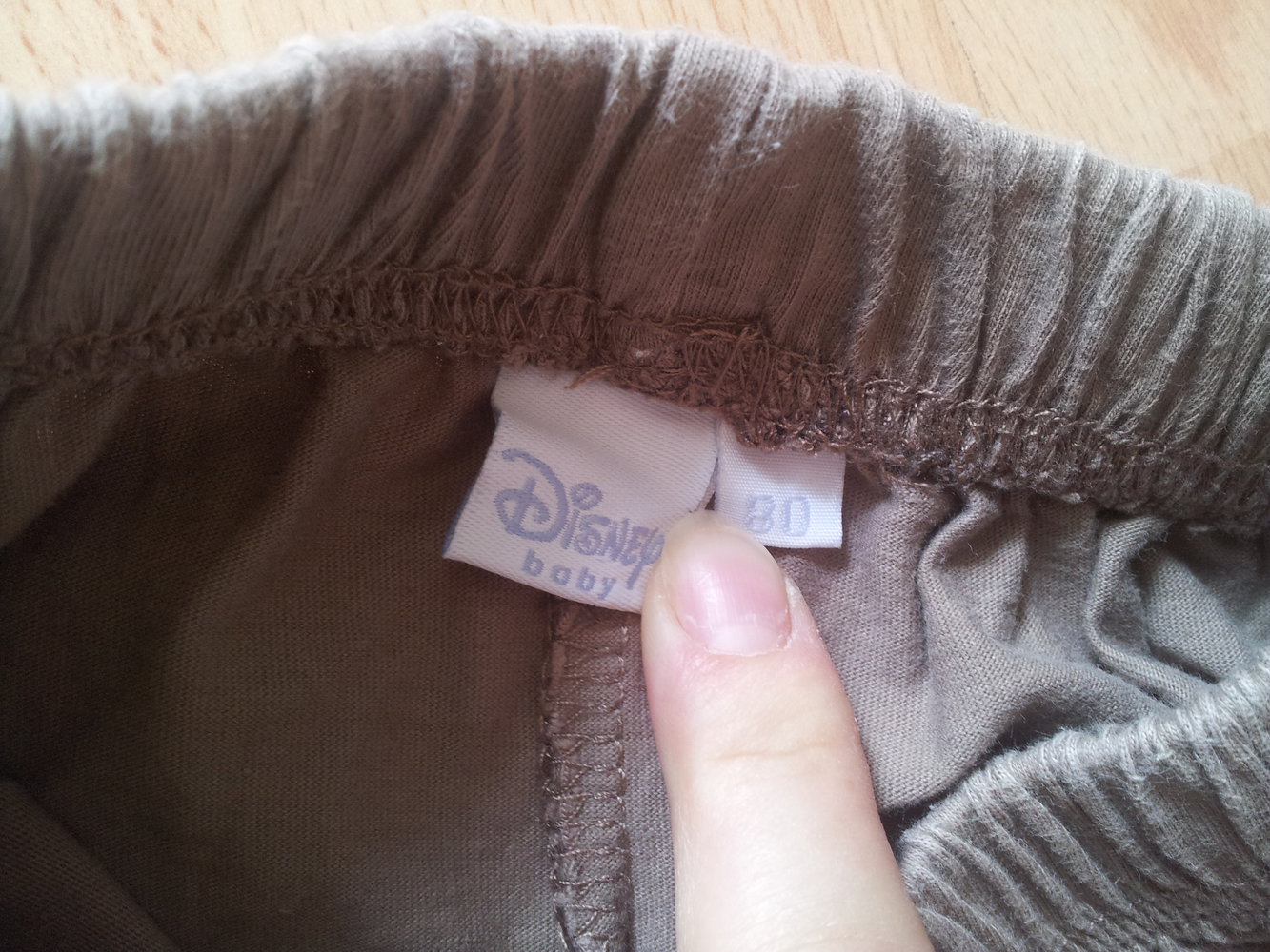  kurze Hose braun Disney Baby Gummibund Gr. 80 