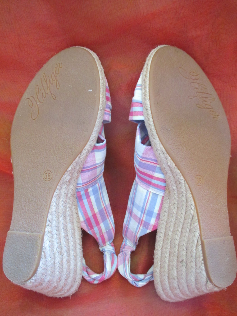 NEU 50er Jahre Rockabilly Style Keil- Absatz Wedges Karo SANDALEN SANDALETTEN 